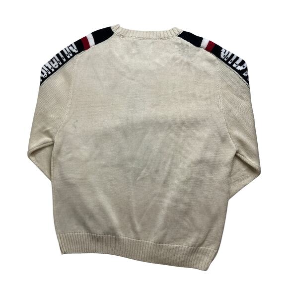 4-81 BILLIONAIRE BOYS CLUB Men's Space Sweater Cream 2XL - Picture 3 of 10